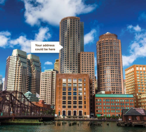 Coworking Space Boston Shared Offices One International Place